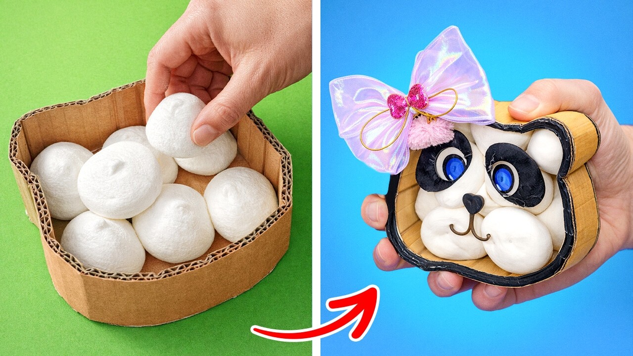 ♻️ RECYCLE YOUR OLD CARDBOARD 📦 DIY Paper Crafts for Beginners AND Pros ✂️