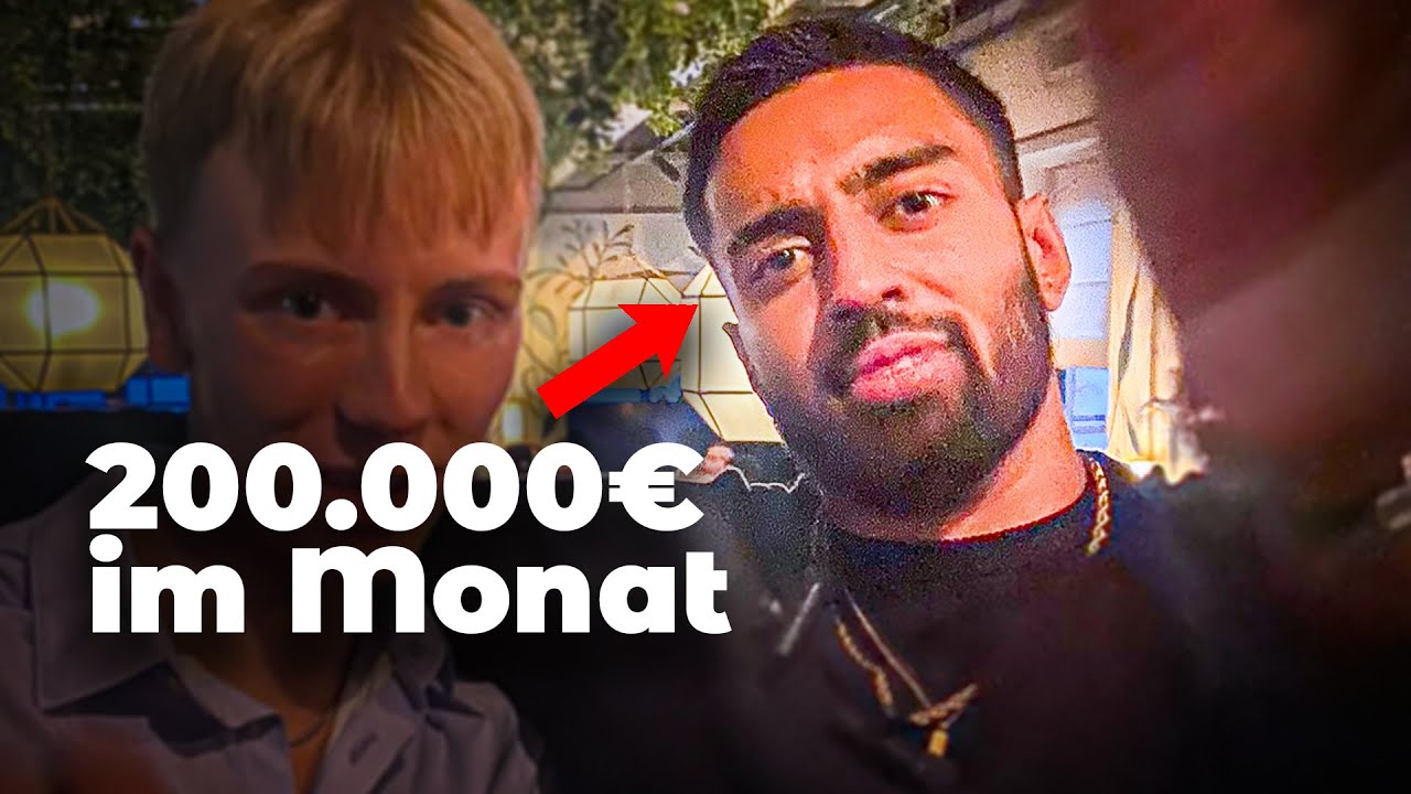So macht Hamza 200.000€ im Monat YouTube