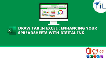 Exploring the Draw Tab in Excel: Enhancing Spreadsheets with Digital Ink | MS Office 2021