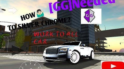 How To Make Silver Chrome |Car Parking Multiplayer|