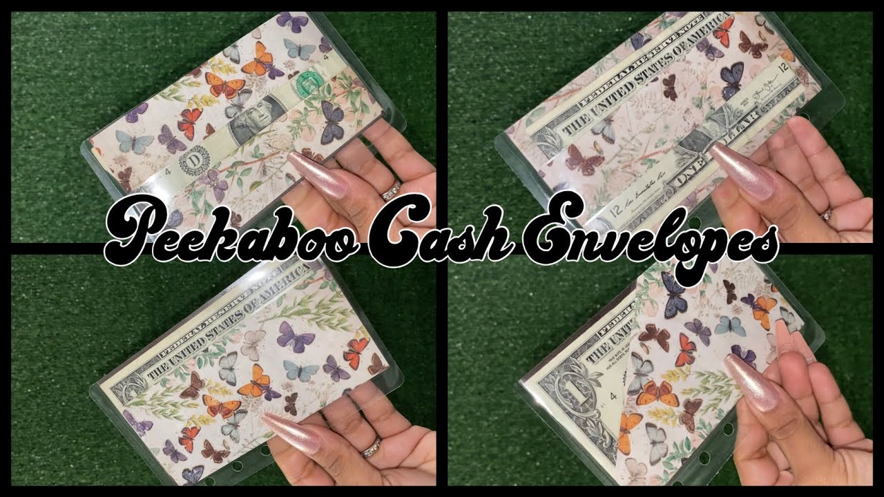 how to make peek a boo cash envelopes stop living pay check to pay check dave ramsey inspire