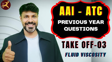 AAI - ATC CONCEPT SERIES -03 தமிழில் - PHYSICS - PREVIOUS YEAR QUESTIONS - CONCEPT OF VISCOSITY