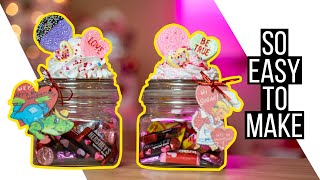 Valentine's Day Candy Jar Fake Bake