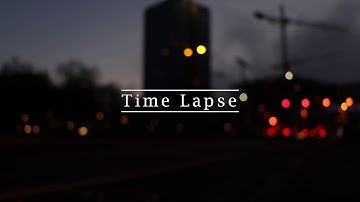 Time Lapse | In The Morning at a Crossroads