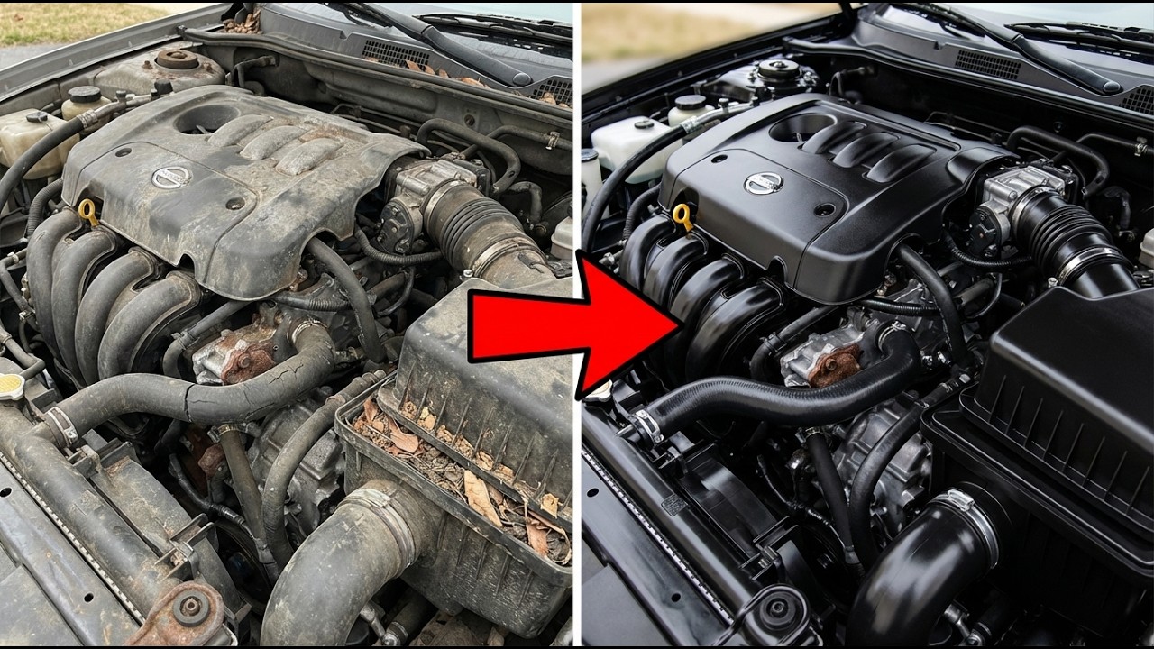 How to SUPER CLEAN your Engine Bay - YouTube