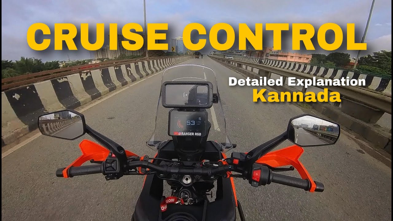 Cruise Control Detailed Explanation | KTM Adventure 390 | KANNADA |