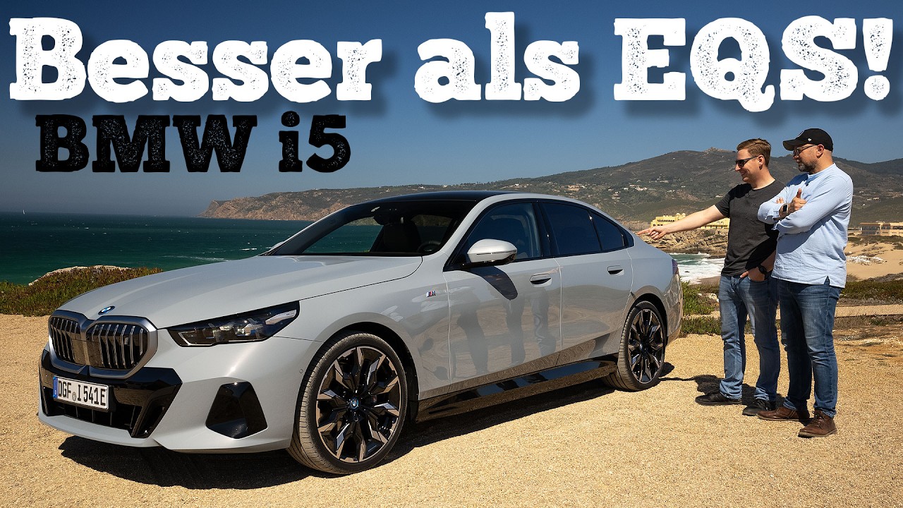 BMW 5er G60 Elektro Fahrbericht BMW i5 M60i vs eDrive40 - Autogefühl