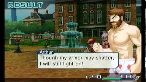 Project X Zone - Arthur Unique Post Battle Dialog