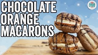 CHOCOLATE ORANGE MACARON RECIPE