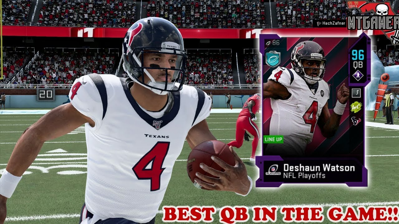 DESHAUN WATSON IN PLAYOFF MODE! BEST QB IN THE GM? MADDEN
