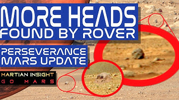 New Perseverance Mars Rover Images Capture Strange Head Shaped Rocks