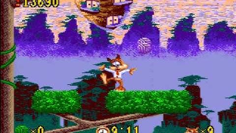 Bubsy (Genesis) - "Lowest Score" Run [TAS] - Chapter 15: Lethal Woolie