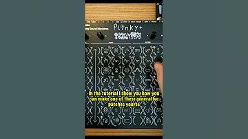 Generative Ambient with Plinky