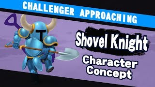 Challenger Approaching: Shovel Knight Character Concept