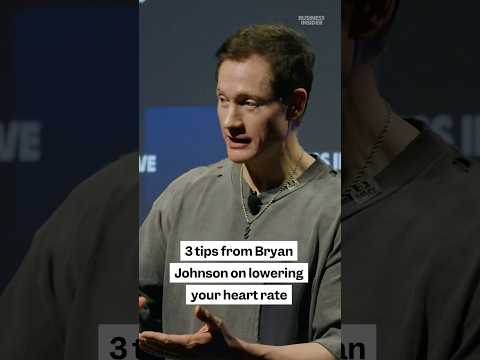 Here are three simple habits Bryan Johnson uses to lower his #heartrate