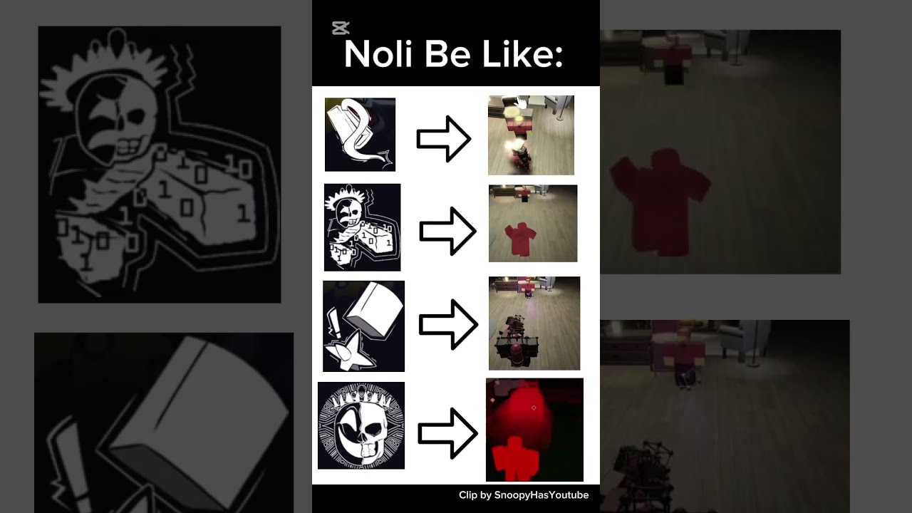 Noli Be Like: #forsaken #roblox #noli #fyp