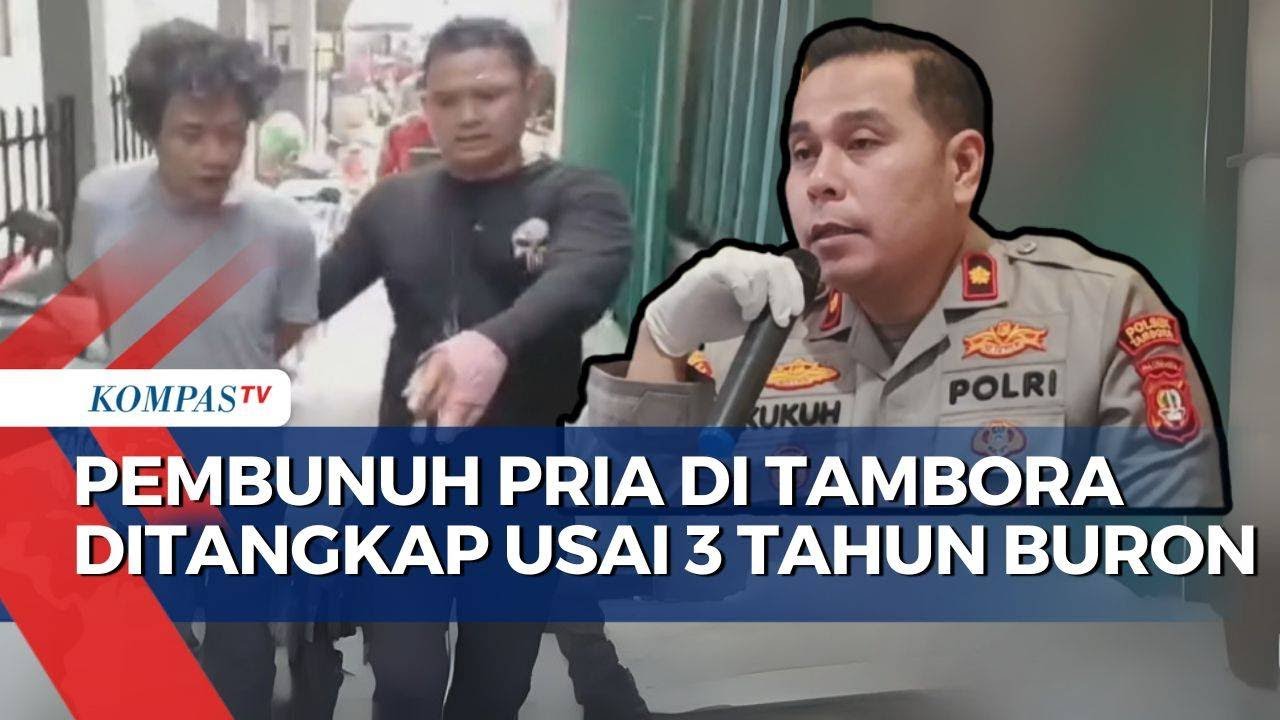 Penangkapan Pembunuh di Tambora yang Buron 3 Tahun Karena Kasus Pencurian Motor