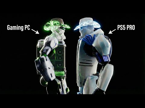 Gaming PC vs PS5 Pro Card Battle