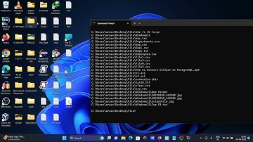 Get list of all files in folder and subfolders | Command Prompt