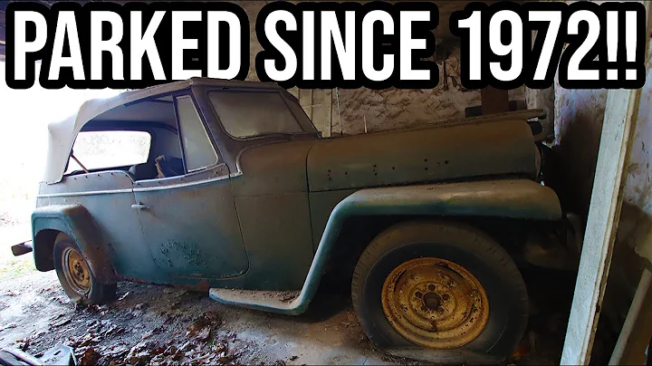 Barn Find 1950 Willys Jeepster - Hidden Away for 50 Years!