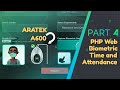 PART 4 - Registering a Member of Staff's Data in ARATEK A600 PHP Web Biometric Time and Attendance