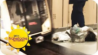 U8: die gefährlichste U-Bahn-Linie Deutschlands! | SAT.1 Frühstücksfernsehen