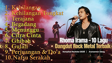 Rhoma Irama – 10 Lagu Dangdut Rock Metal Terbaik | Kompilasi Rockdut 2025