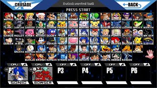 Super Smash Bros. Crusade v0.9.5 - Battle #228: Sonic vs Zavok