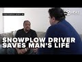 EMTs and snowplow team save Maryland man during snowstorm