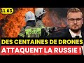 Des centaines de drones lancés chaque jour : l’Ukraine frappe massivement la Russie !