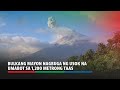 PANOORIN: Pagbuga ng Bulkang Mayon ng puting usok | ABS-CBN News