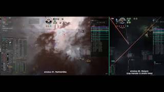 : Eve online. Solo pvp. Rattlesnake VS Kinakka camp
