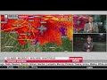 Heavy lightning in north Georgia as severe storms move in