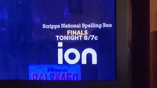 Ion Television Scripps National Spelling Bee screen bug (June 1st, 2023) Wealth
