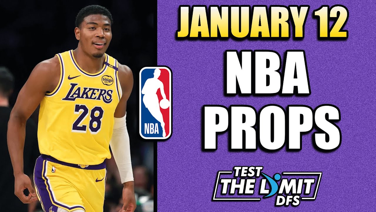 Best NBA Player Prop Picks Today! | Monday 1/12/2026