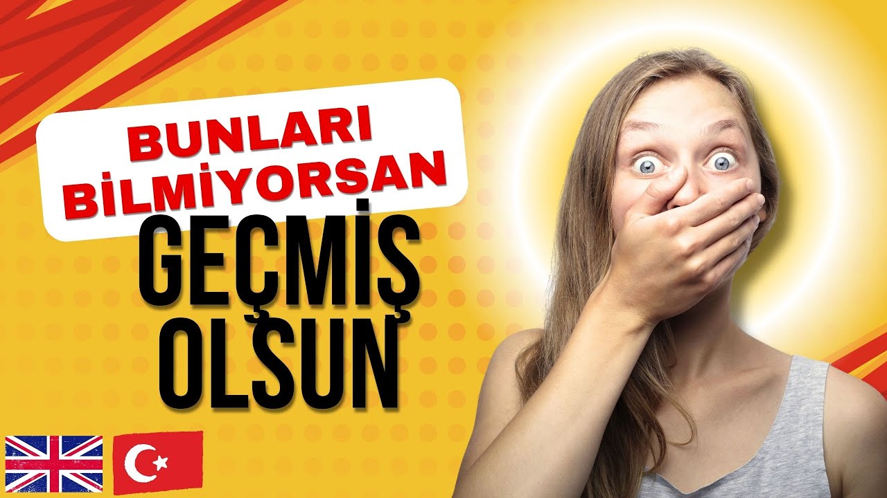 Bu 100 İngilizce Kelimeyi Bilmeyen Asla Konuşamaz! (Sende Var mı?)