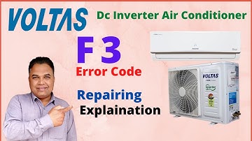 Voltas Dc Inverter Air Conditioner F3 Error Code | F3 Error Code | Voltas Ac | Urdu/Hindi