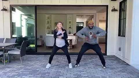 tWitch and Allison dancing to "Get Up" by Ciara