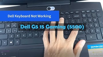 FIX: Dell Keyboard Not Working Windows 10 #Dell G5 15 Gaming (5500)