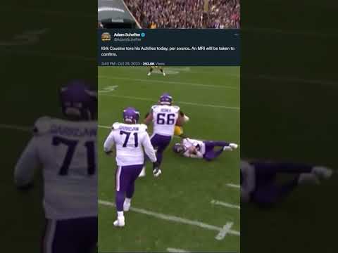 Kirk Cousins Suffers