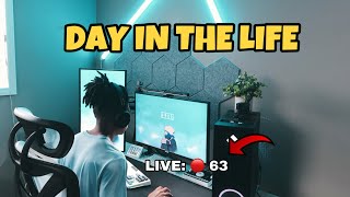 Day In The Life Of a 18 Year Old Streamer!