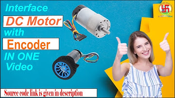 How to interface DC Motor having Encoder with ESP32?