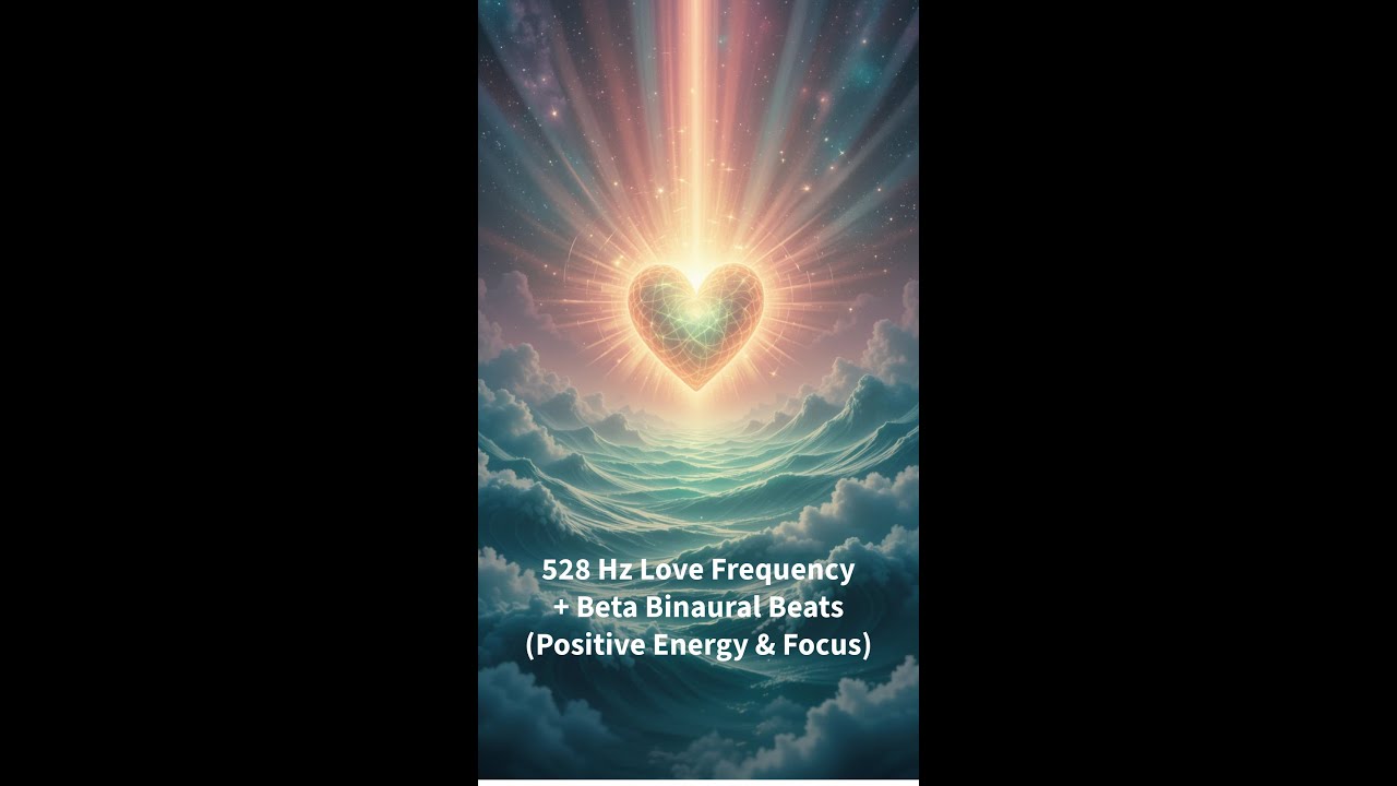 528 Hz Love Frequency + Beta Binaural Beats - Positive Energy & Focus ...