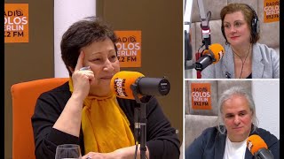 Дина Рубина на Радио Голос Берлина 97,2 FM.