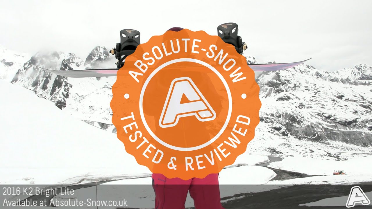 2015 / 2016 | K2 Bright Lite Snowboard | Video Review - YouTube