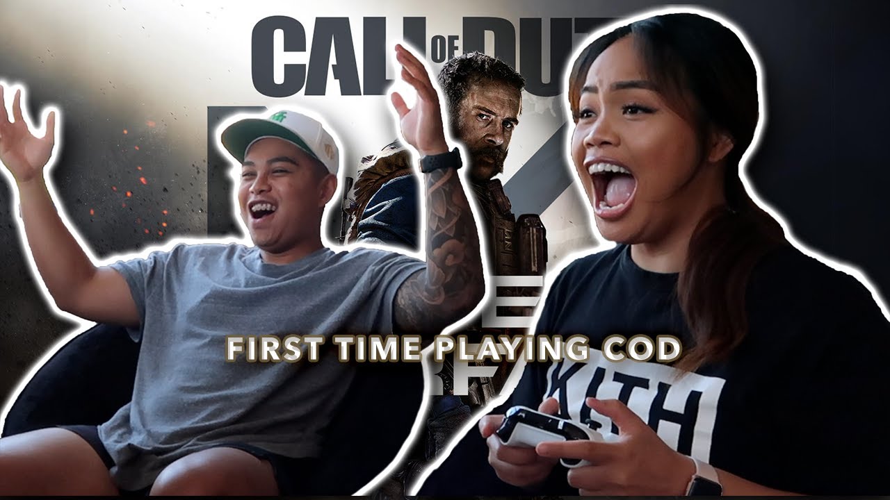 GIRLFRIEND PLAYS COD FOR THE FIRST TIME! (I’LL GET HER ANYTHING SHE ...