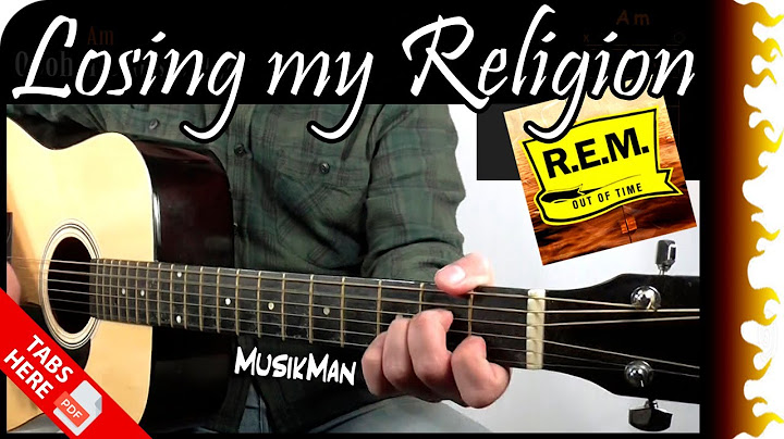 Losing My Religion Guitar version - Guitar performance video thumbnail