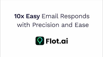 Flot.ai provides lightning-fast email responses that are 10x more accurate and easy.