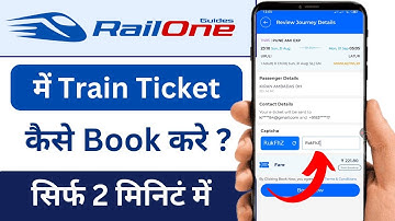 Railone me Reservation Ticket Kaise Book Kare | How to Book Railway Reservation in Railone