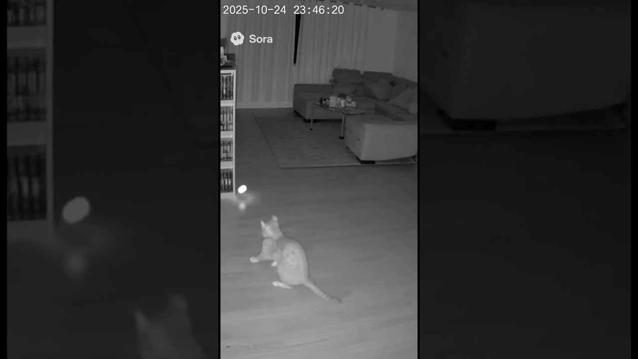 CAT VS ORB! Some ghostly fun on this fine 